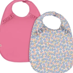 2 PACK DINNER BIB WITH FRILL