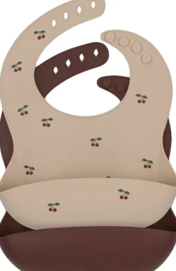 2 PACK SILICONE BIB