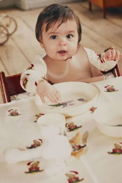 2 PACK SILICONE BIB SWAN