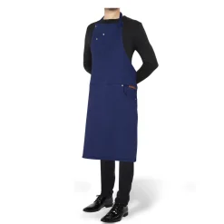 5 Pocket Comfort Fit Apron Dark Blue