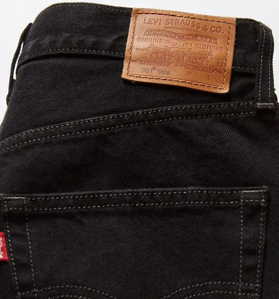 501 90S RINSED BLACKTOP