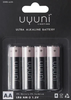 AA Battery, 1,5V, 2300mAh - 4 pack