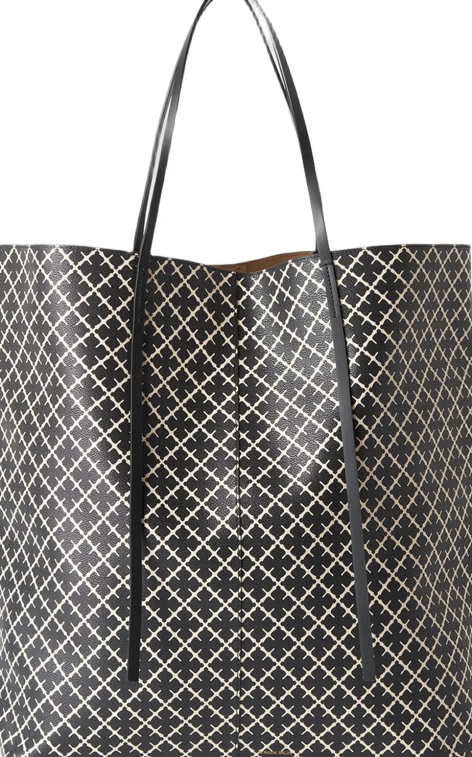Abrille tote med print
