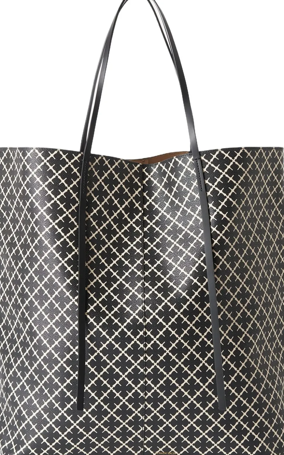 Abrille tote med print