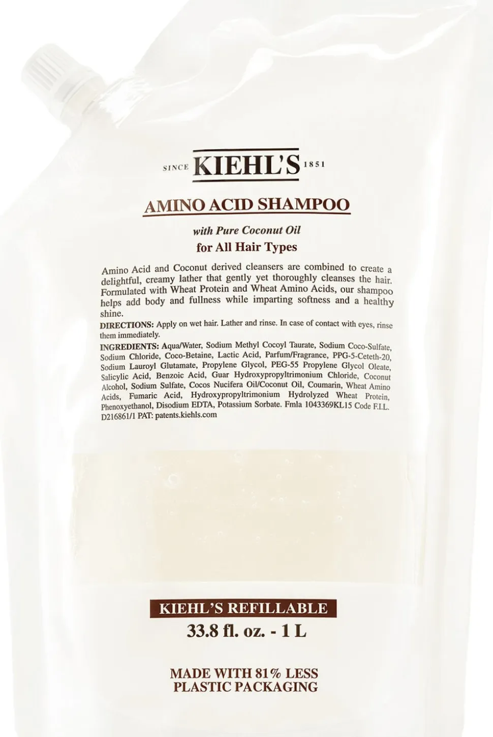 Amino Acid Shampoo Refill