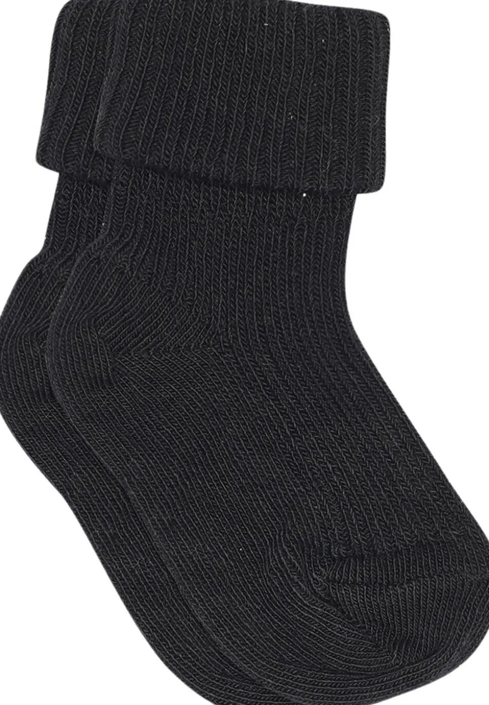 ANKLE WOOL RIB TURN DOWN