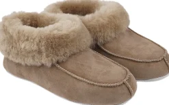 API - DOUBLE FACED SHEARLING HIGH SLIPPERS