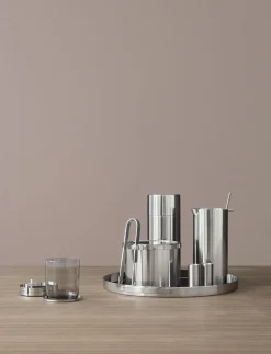 Arne Jacobsen martini mixer med mixer ske 1 l, steel