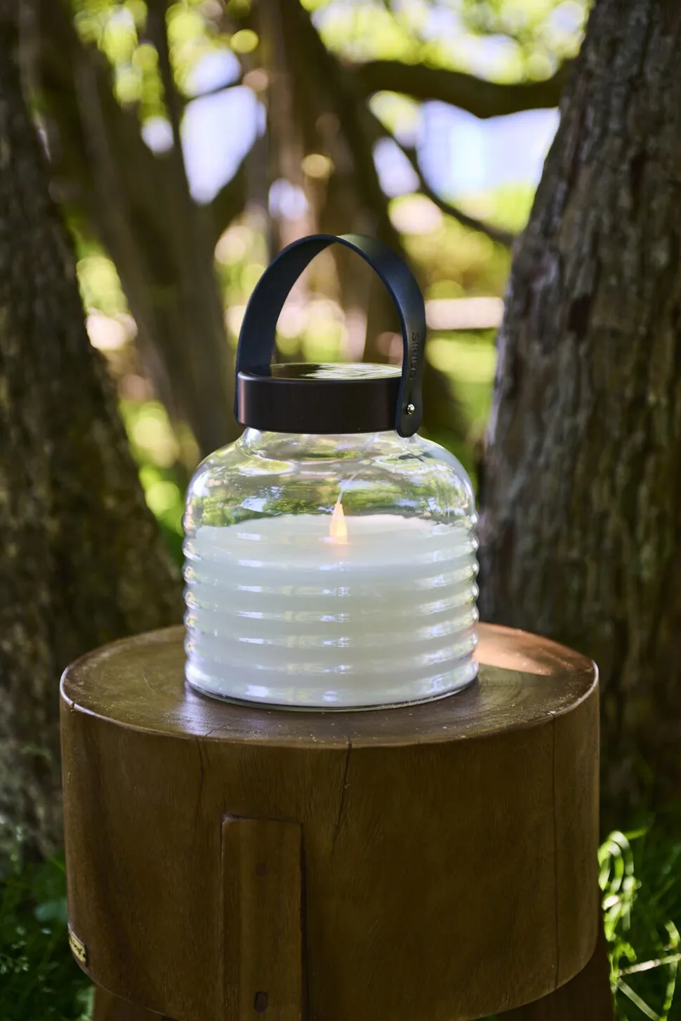 Aston Solar Krukke, Ø20xH20cm, Sort/Brun