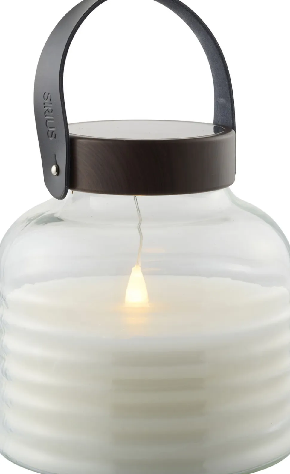 Aston Solar Krukke, Ø20xH20cm, Sort/Brun