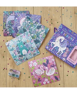 Auzou - Aktivitetssæt - Kunst med pailletter