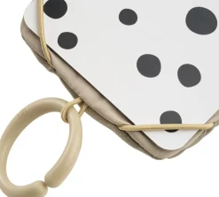 Baby kontrastkortholder Deer friends Sand