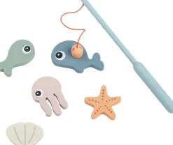 Bade- og fiskelegetøj Sea friends Farvemix