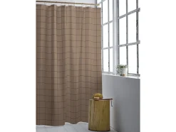 Badeforhæng 180x220 Vista Warm Taupe