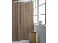 Badeforhæng 180x200 Vista Warm Taupe