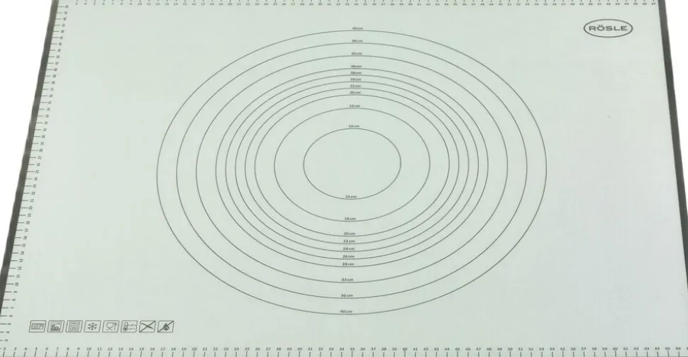 Bagemåtte 68 x 53 x 0,2 cm Klar Silikone