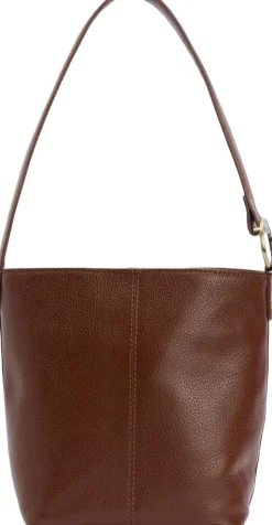 Barbour Cedar Leather Bucket Bag