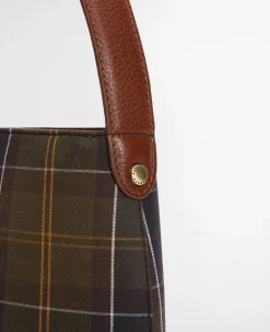 Barbour Cedar Tartan Bucket Bag