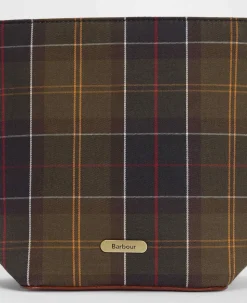 Barbour Cedar Tartan Bucket Bag
