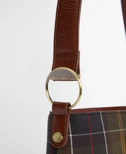 Barbour Cedar Tartan Bucket Bag
