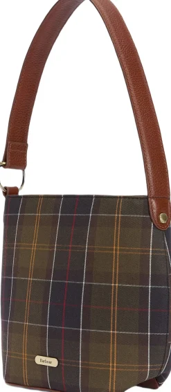 Barbour Cedar Tartan Bucket Bag