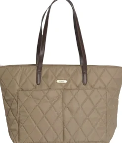 Barbour Quilted Tote Bag