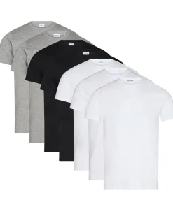 Basic o-neck tee S/S 7 pack