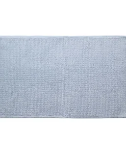 Bathmat stonewashed 50x80 heather GOTS