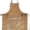 BBQ Style Apron Gold Wash