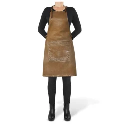 BBQ Style Apron Gold Wash