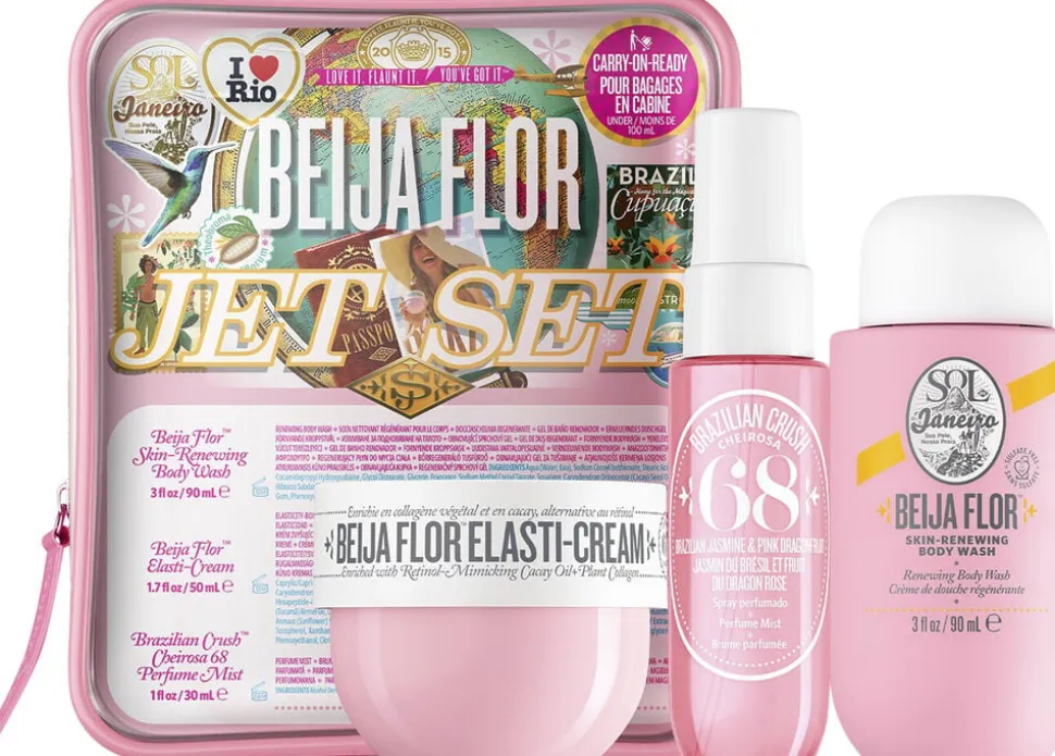 BEIJA FLOR JET SET - Body care sæt