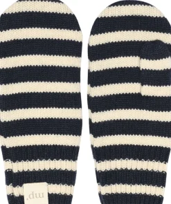 Bergen striped mittens