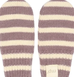 Bergen striped mittens