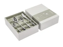 Bestiksæt Steel Line 16 dele Blankt stål