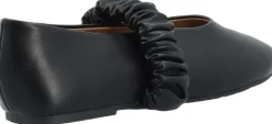 BIALUNA Scrunchie Ballet Flat Faux Leather