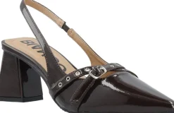 BIAMARALYN Buckle Slingback Faux Leather