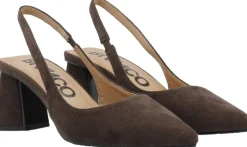BIAMARALYN Slingback Faux Suede