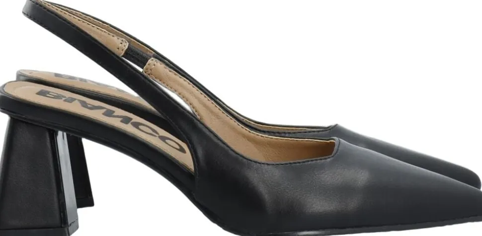 BIAMARALYN Slingback Smoth Faux Leather
