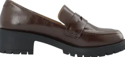 BIAPEARL Simple Penny Loafer Faux Leather