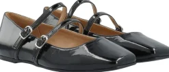 BIAROSE Karré Double Mary Jane Flat Faux Leather