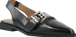 BIAVICTORIA Single Buckle Slingback Leather