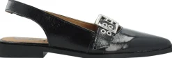 BIAVICTORIA Single Buckle Slingback Leather