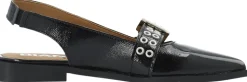 BIAVICTORIA Single Buckle Slingback Leather
