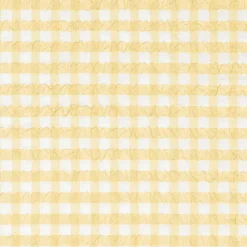 Bæk&Bølge Sengetøj gul/hvid 140x200 cm DK