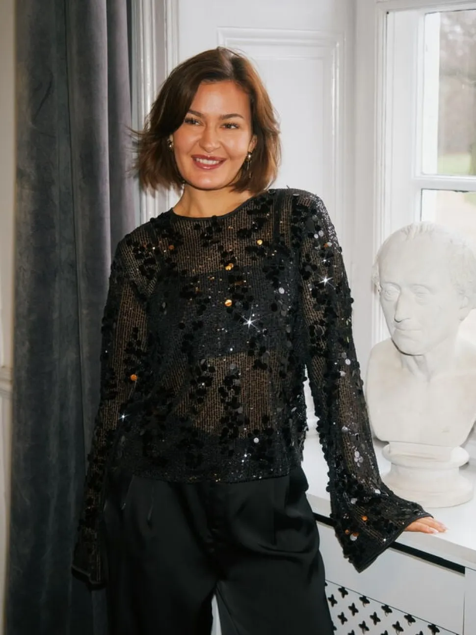 Blake Sequins Blouse