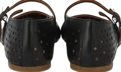 Blød ballerina med dekorativt hulmø