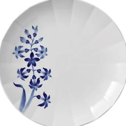 Blomst 22 cm. tallerken - Hyacint