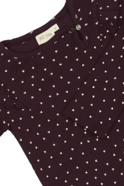 Body L/S Frill Modal heart