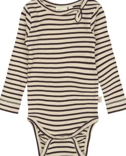 Body L/S Modal Striped