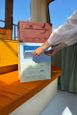 BOX, LARGE, BORDEAUX